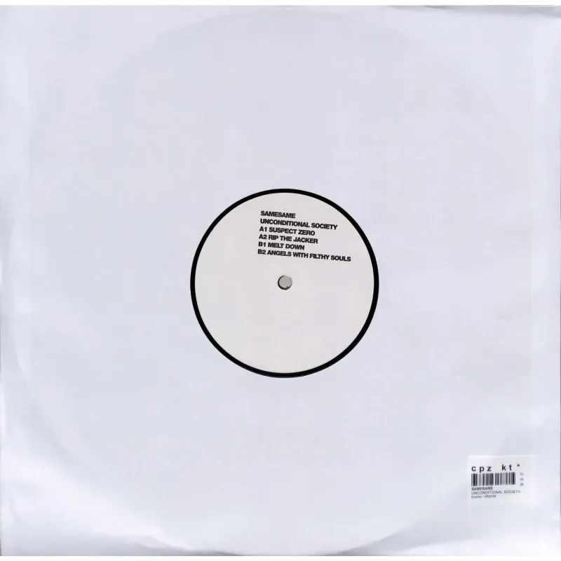 SameSame - UNCONDITIONAL SOCIETY