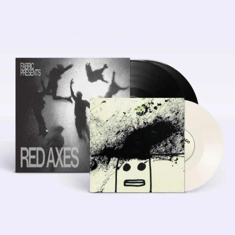 Red Axes - fabric presents Red Axes (2x12") + 10"