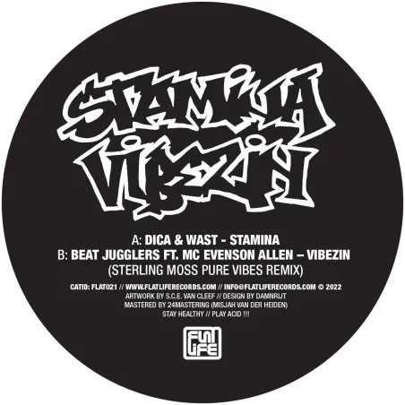 Dica
&
Wast
/
Beat Jugglers - Stamina / Vibezin