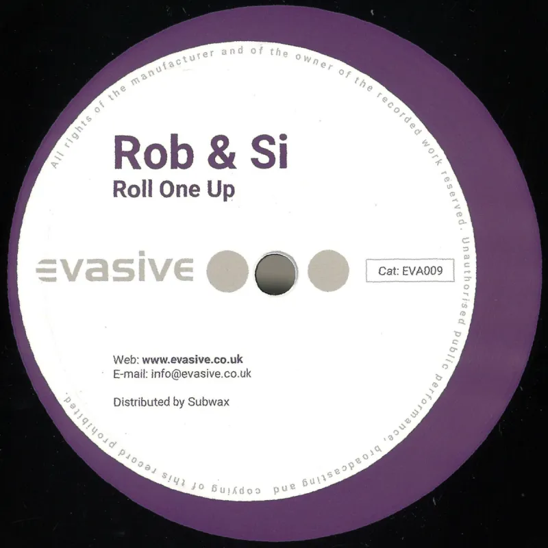 Rob&Si - Roll One Up / Zebraz