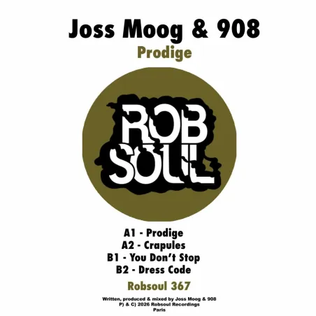 Joss Moog&908 - Prodige EP