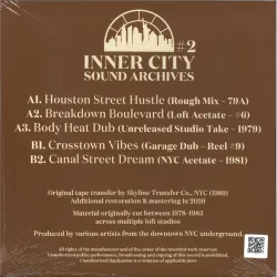 Inner City Sound Archives - 2 - Unreleased NYC Loft Cuts (1978 - 1983)