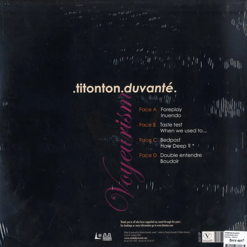 Titonton Duvante - VOYEURISM