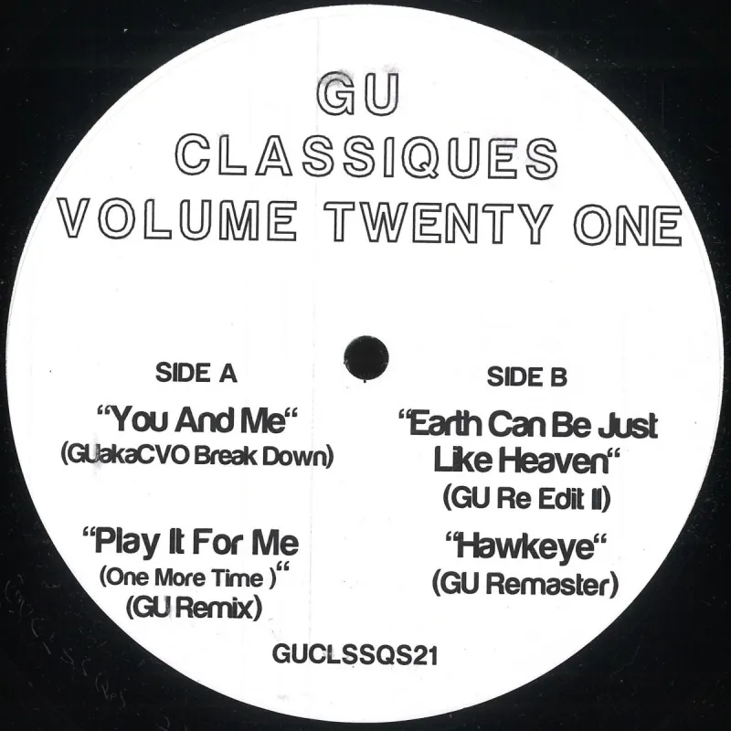 Gu aka Glenn Underground - Classiques Vol 21