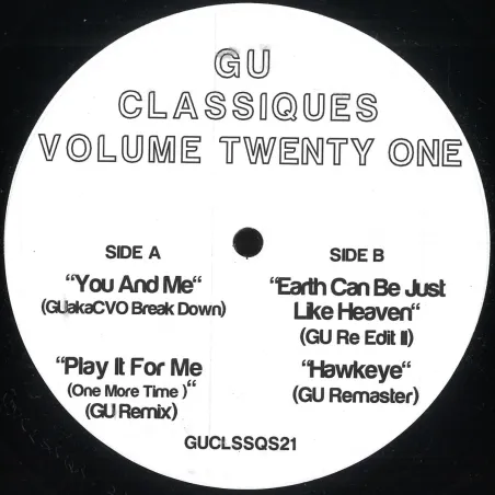 Gu aka Glenn Underground - Classiques Vol 21