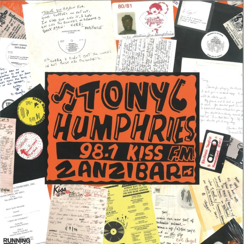 Tony Humphries - Running Back Mastermix: Kiss FM Zanzibar Years Vinyl Part Two (LP 3x12")
