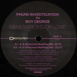 Phunk Investigation vs Boy George - Generations Of Love