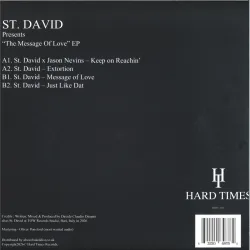 St. David - Message Of Love EP