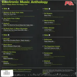 VARIOUS - ELECTRONIC MUSIC ANTHOLOGY 04 - HAPPY MUSIC FOR HAPPY F LP 2x12"