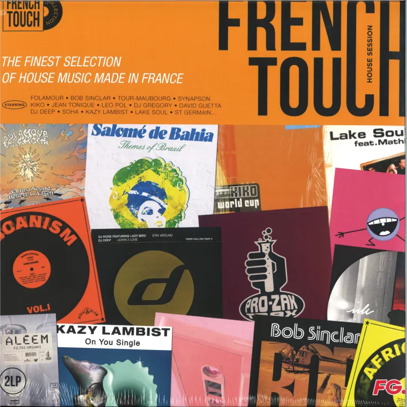 Various - FRENCH TOUCH - HOUSE SESSION LP 2x12"
