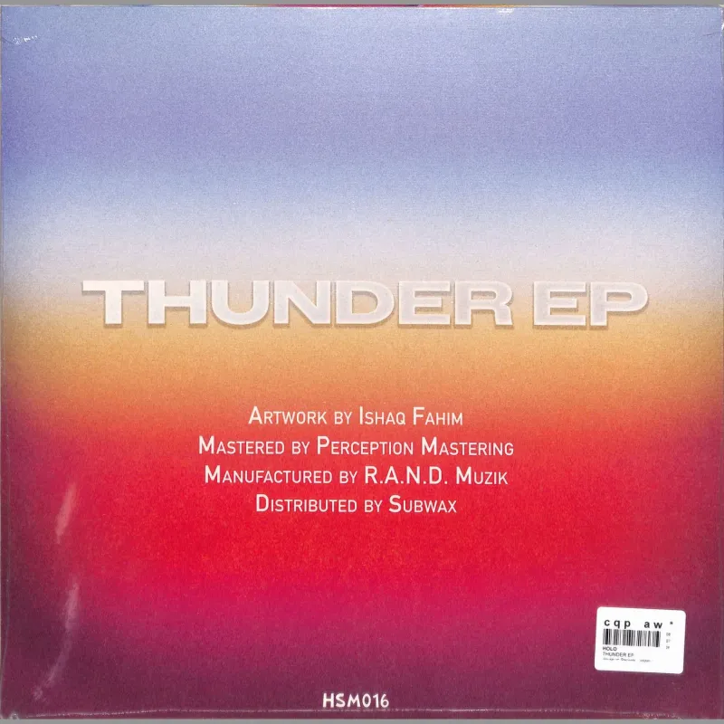 Holo - THUNDER EP