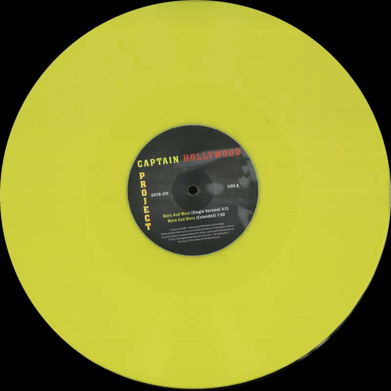 CAPTAIN HOLLYWOOD PROJECT - MORE AND MORE