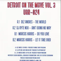 Various - Detroit On The Move Vol.3