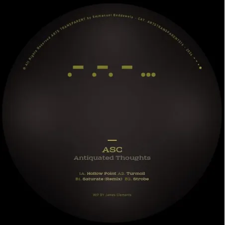 ASC - Antiquated Thoughts EP [tie-and-die vinyl] [Tie & Dye Vinyl]