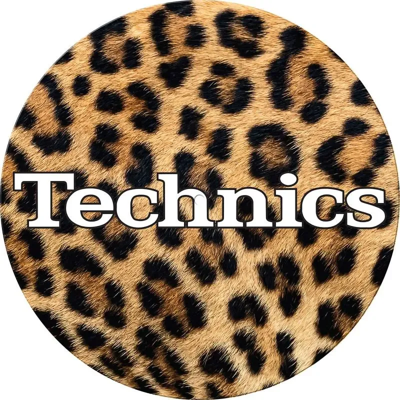 2x Feutrines - Technics - Leopard