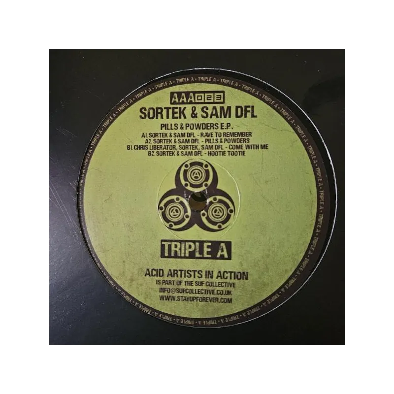 Sortek & Sam DFL - Pills & Powders E.P. [Glossy Sleeve]