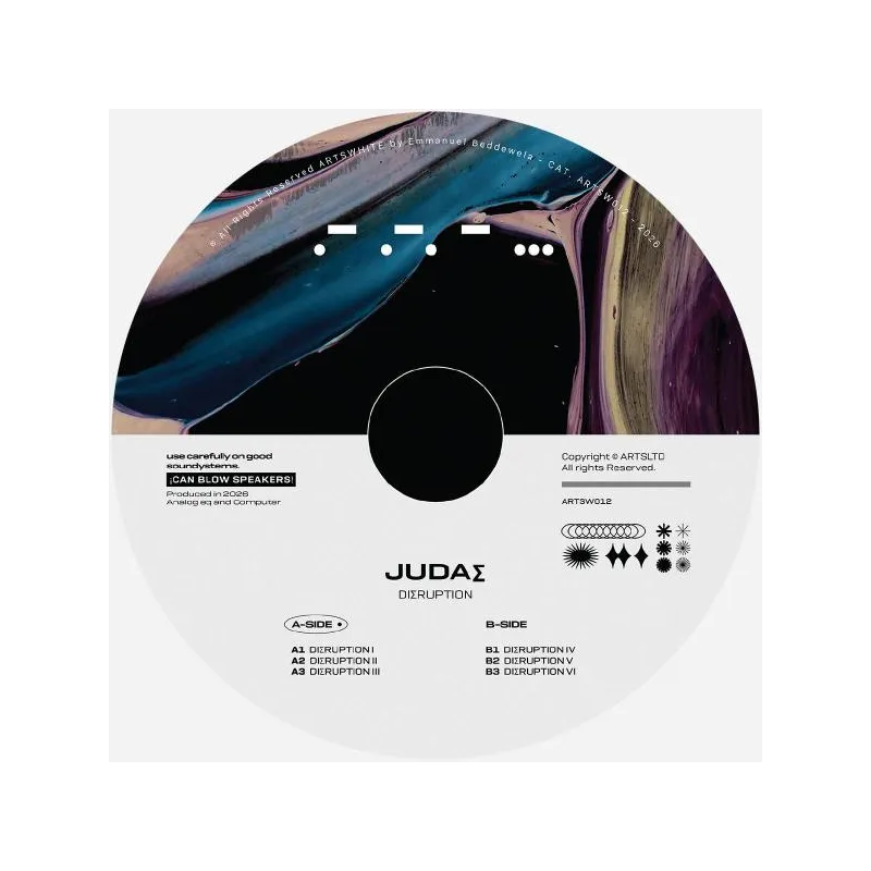 JUDAS - DI∑RUPTED EP [Label Sleeve]
