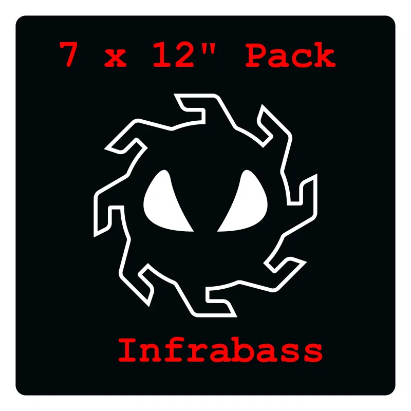 Format C, Zebes, Alextrem, Zone 33, Macross, Jeff 23, David Green, Adam Vandal, Radiobomb - 7 Infrabass productions offer