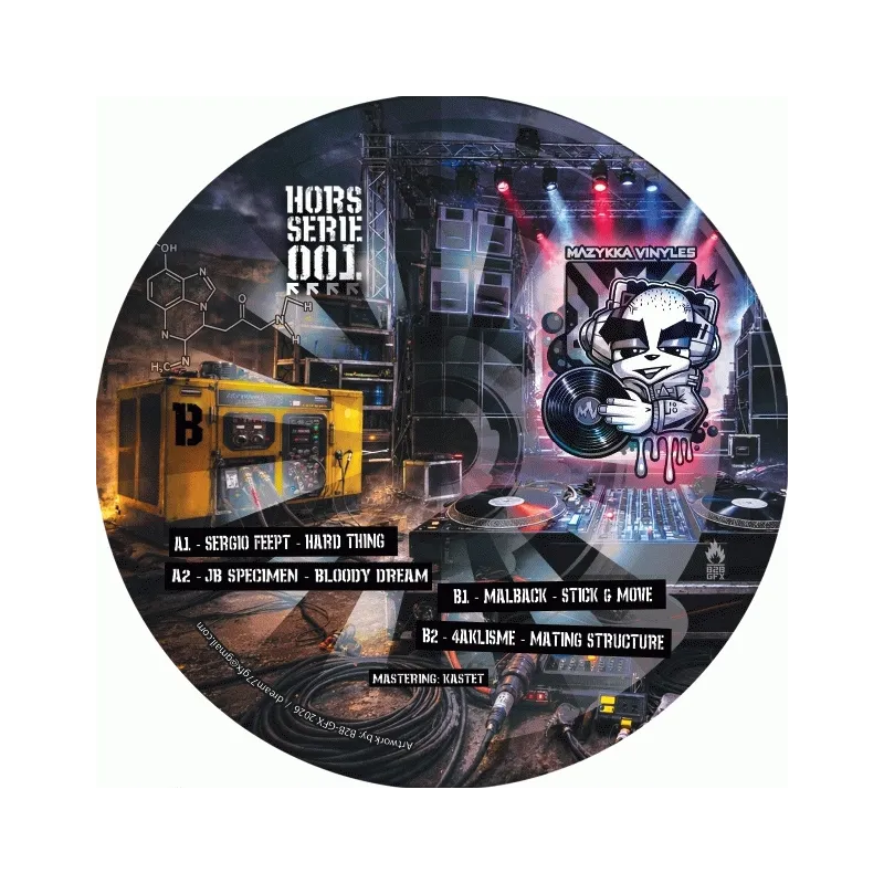Sergio FéePT, JB Spécimen, Malback, 4Aklisme - Hard Thing