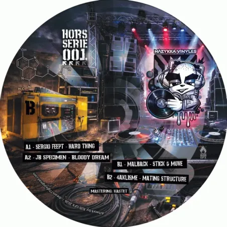 Sergio FéePT, JB Spécimen, Malback, 4Aklisme - Hard Thing